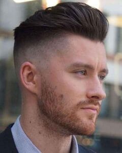Short Hair Style Undercut For Mens